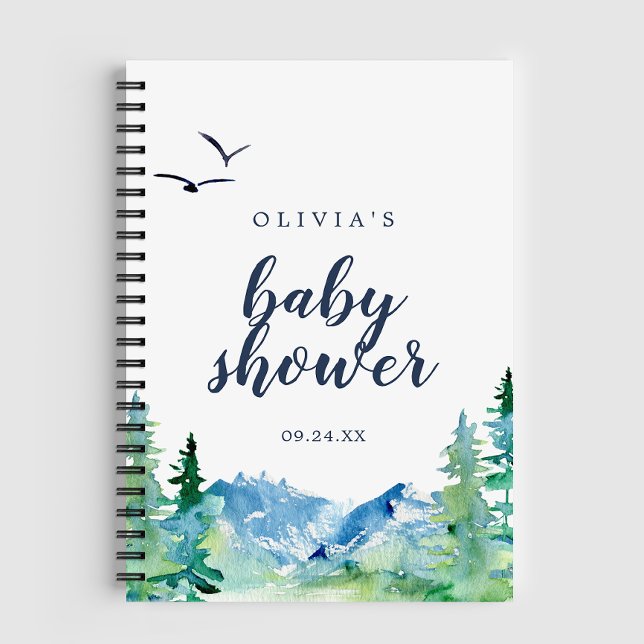Rocky Mountain Baby Shower Gift List Notebook (Creator Uploaded)