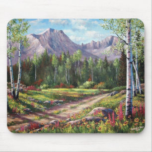 ROCKY MOUNTAIN BACKROAD MOUSE PAD