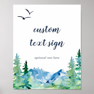 Rocky Mountain Cards & Gifts Custom Text Sign