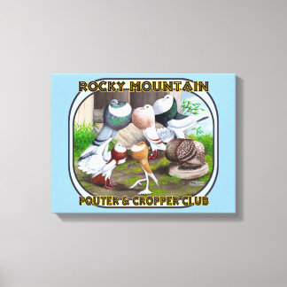 Rocky Mountain Club Logo Canvas Print