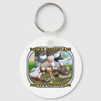 Rocky Mountain Club Logo Key Ring