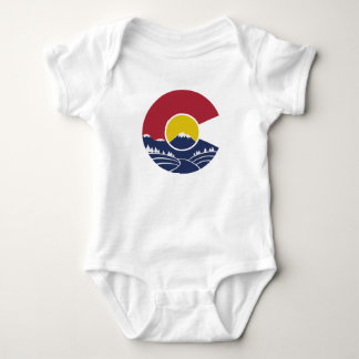 Rocky Mountain Colorado C Baby Bodysuit