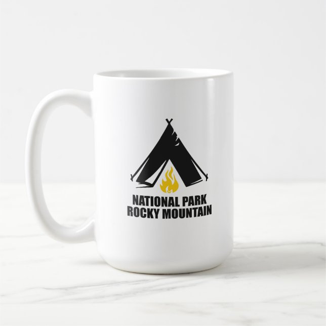 Rocky Mountain - Colorado Coffee Mug (Left)
