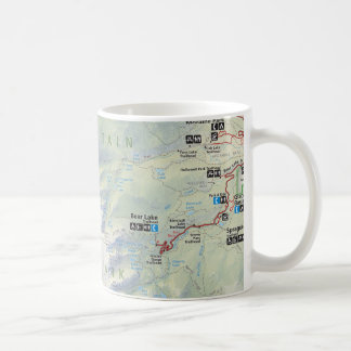 Rocky Mountain (Colorado) map mug