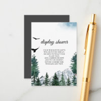 Rocky Mountain Display Shower Card