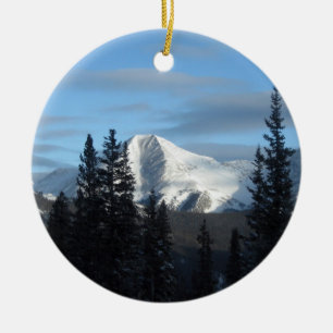 Rocky Mountain High Ceramic Tree Decoration