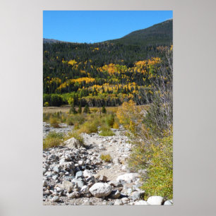 Rocky Mountain Landscape Photo Nature Wall Poster