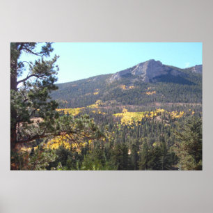 Rocky Mountain Landscape Photo Nature Wall Poster