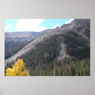 Rocky Mountain Landscape Photo Nature Wall Poster