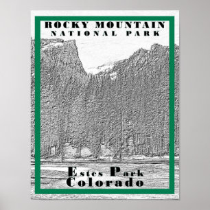 Rocky Mountain National Park - 11 x 14 Poster