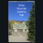 Rocky Mountain National Park 24-Month Calendar<br><div class="desc">This beautiful wall calendar brings a full 24 months of Rocky Mountain National Park memories to your home or office. You can even customise it with a few of your own favourite pics. Get a few extras as Christmas gifts your RMNP-loving friends and family.</div>