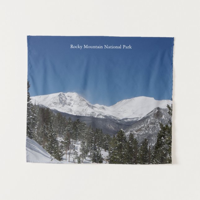 Rocky Mountain National Park 2 tapestry (Front (Horizontal))