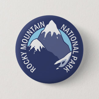Rocky Mountain National Park 6 Cm Round Badge