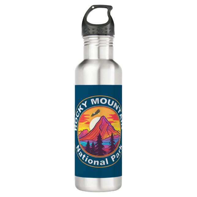 Rocky Mountain National Park 710 Ml Water Bottle (Front)