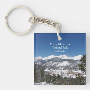 Rocky Mountain National Park acrylic key chain