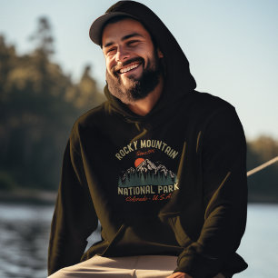 Rocky Mountain National Park Beaituful Landscape Hoodie