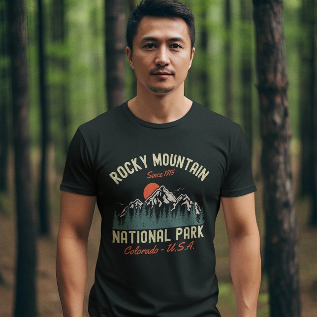 Rocky Mountain National Park Beaituful Landscape T-Shirt (Creator Uploaded)