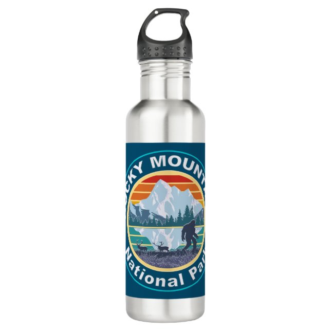 Rocky Mountain National Park Bigfoot 710 Ml Water Bottle (Front)