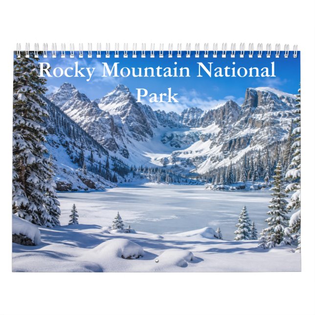 Rocky Mountain National Park Calendar  (Cover)