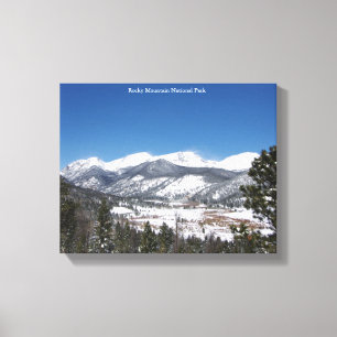 Rocky Mountain National Park canvas print