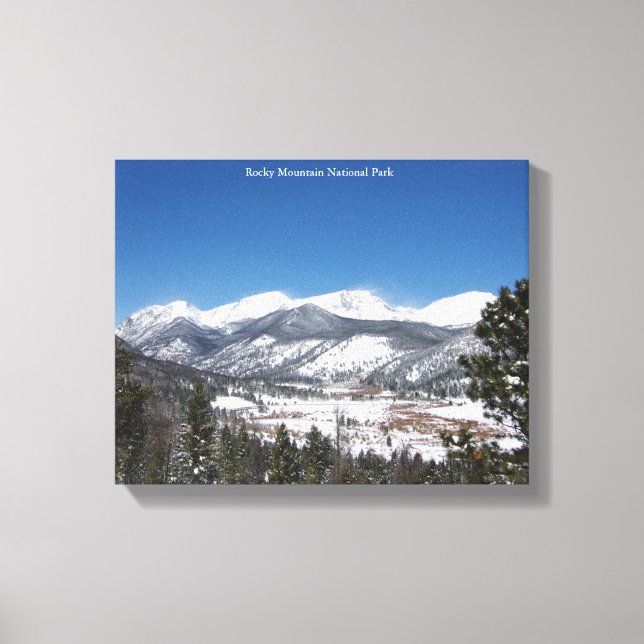 Rocky Mountain National Park canvas print (Front)