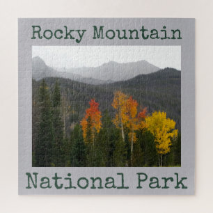 Rocky Mountain National Park Colorado Autumn Jigsaw Puzzle