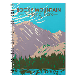 Rocky Mountain National Park Colorado Bear Lake Notebook