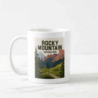Rocky Mountain National Park Colorado Coffee Mug