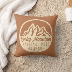 Rocky Mountain National Park Colorado Cushion