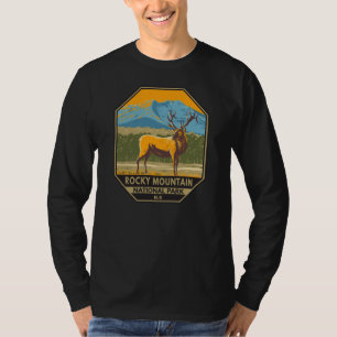 Rocky Mountain National Park Colorado Elk Vintage T-Shirt