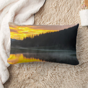 Rocky Mountain National Park Colorado Lumbar Cushion