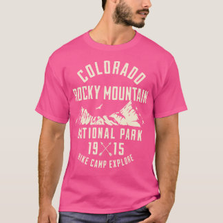 Rocky Mountain National Park Colorado Nature Hikin T-Shirt