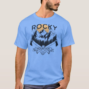 Rocky Mountain National Park Colorado Outrs Hiking T-Shirt