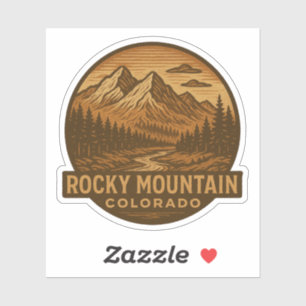 Rocky Mountain National Park Colorado Sticker