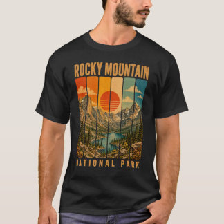 Rocky Mountain National Park Colorado USA Vintage T-Shirt