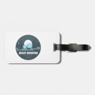 Rocky Mountain National Park Deer Luggage Tag
