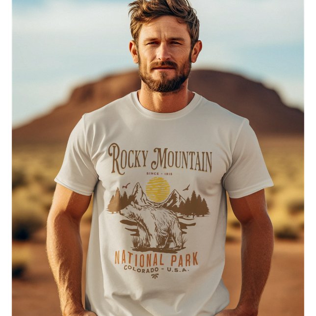 Rocky Mountain National Park Fun landscape T-Shirt (Creator Uploaded)