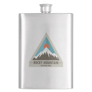 Rocky Mountain National Park Hip Flask