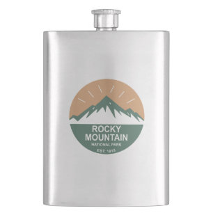 Rocky Mountain National Park Hip Flask