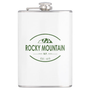 Rocky Mountain National Park Hip Flask