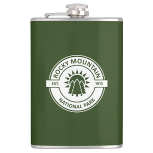 Rocky Mountain National Park Hip Flask