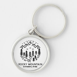 Rocky Mountain National Park Key Ring