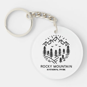 Rocky Mountain National Park Key Ring