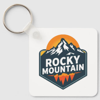Rocky Mountain National Park Key Ring