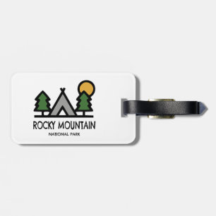 Rocky Mountain National Park Luggage Tag