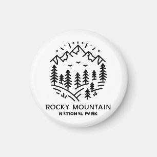 Rocky Mountain National Park  Magnet