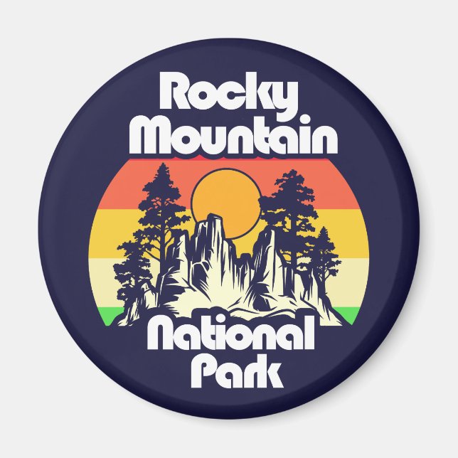 Rocky Mountain National Park Magnet (Front)