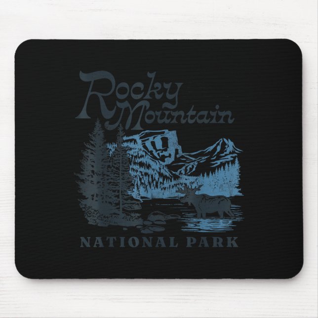 Rocky Mountain National Park Mouse Pad (Front)