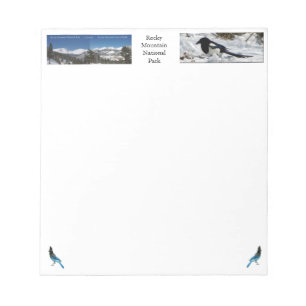Rocky Mountain National Park notepad