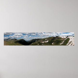 Rocky Mountain National Park Panoramic 2 Poster